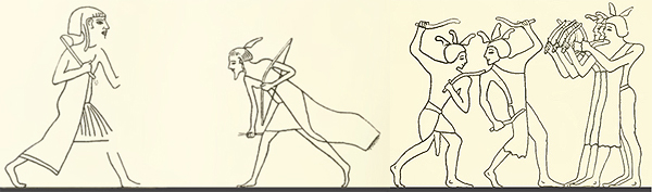 ancient Libyan archers