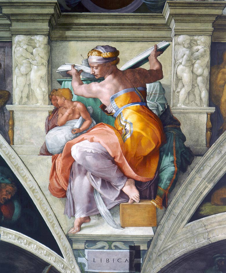 Libyan goddess Sibyl