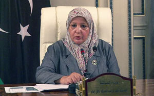 photo of libyan minister of tourism