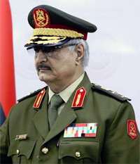 khalifa haftar head of libyan army