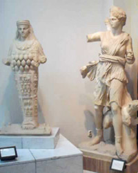 Statue from Assaraya Alhamra Museum in Tripoli