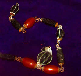 amber necklace