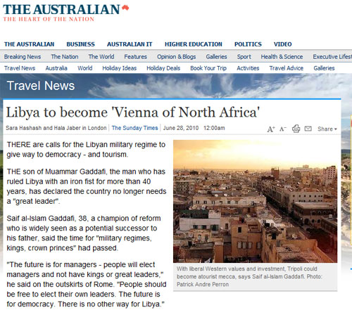 Libya to become the vienna of North Africa