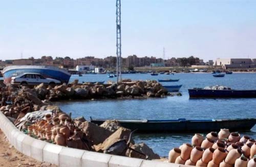 Abu Kammash harbour