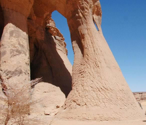 the rock arch from Acacus