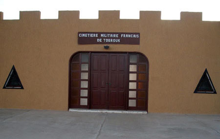 French Cemetery in Tobruk.