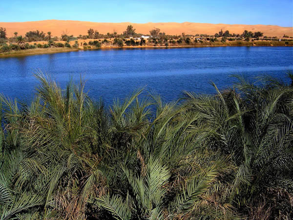 Gaberoun Lake, Fezzan