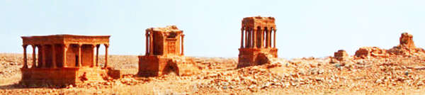 Ghirza, an archaeological site