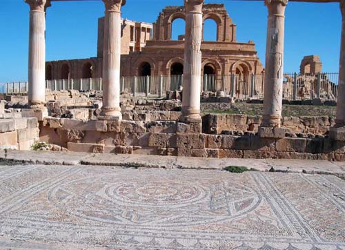 the theater at Sabratha