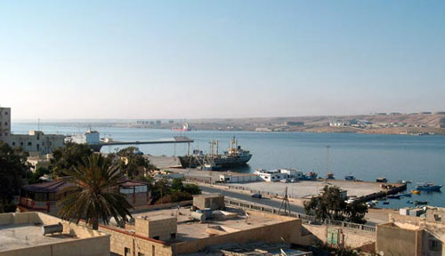 Tobruk view over the sea