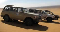 toyota 4500 four wheel drive we use for desert tours
