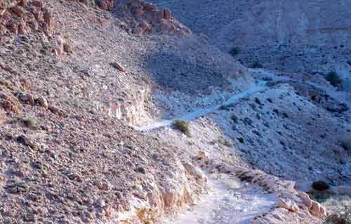 a side track, nafousa mountains