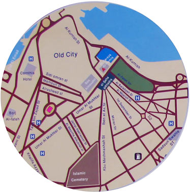 map of tripoli centre