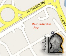 map of Alandalusia restaurant in tripoli