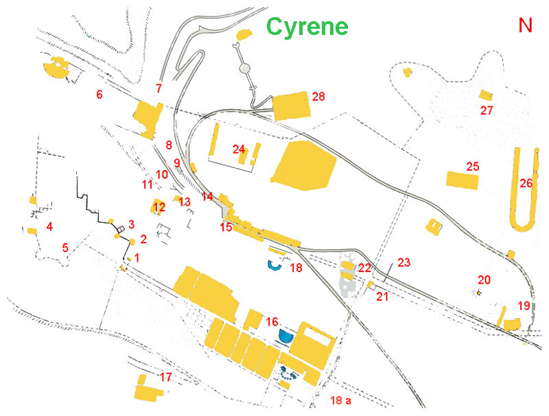 cyrene archaeological sites
