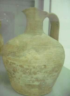 large clay jar or pitcher