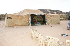 Adad campsite in acacus