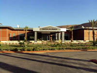 entrance to Alburdi Hotel