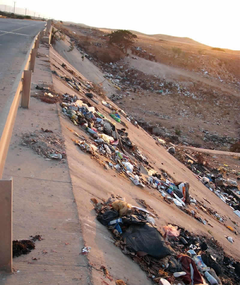 roadside dump