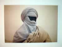 Tuareg poster from Tripoli museum