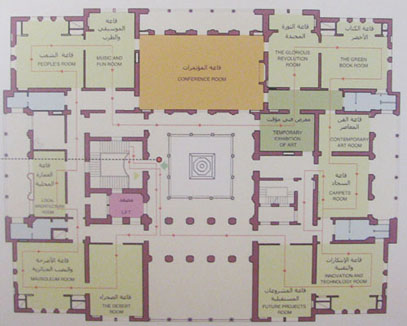 a map of the museum