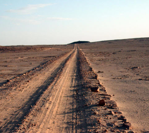 Derj Idri desert track