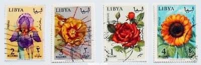 flowers stamp