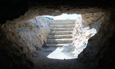 the cave of umar al mukhtar