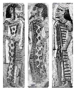 ancient Libyans in Egyptian drawings