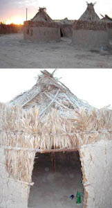 Camping site at Idri, near Sabha in Libya