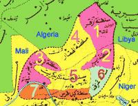 Tuareg confideracies map