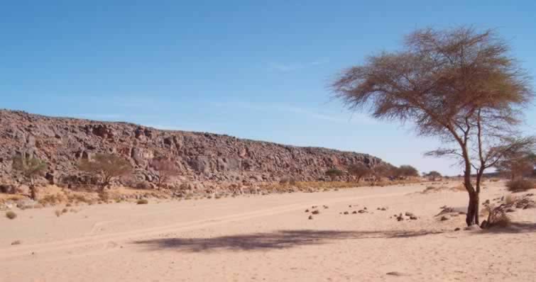 Germa Wadi Matkhandoush route