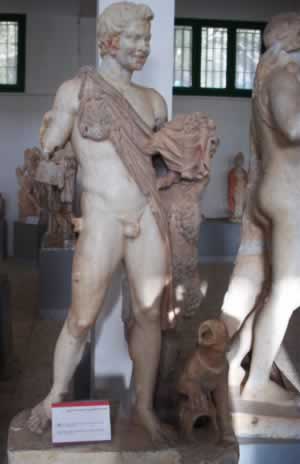 Statue of Satyr from the Antonine period