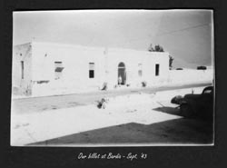 photo of Bardiyah by Cpl W. G. Christian, taken in 1943 - Dar Billet
