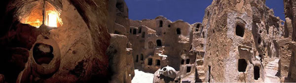 ancient Berber castles in Nalut