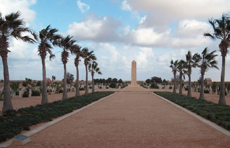 commonwealth cemetery in Tobruk