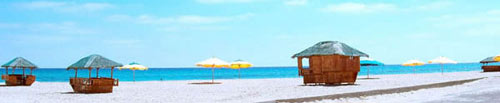 beach huts