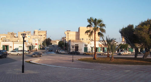 Zuwarah city centre