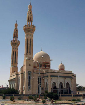 modern mosque from ghadames