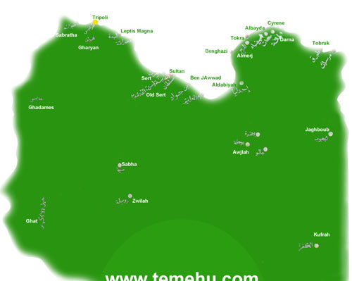 map of islamic sites