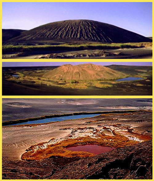 Waw al-Namous Lake Volcano