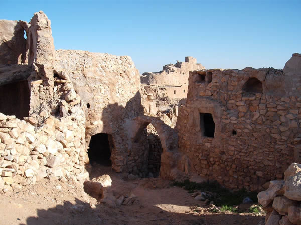 Nalut House  built of stones