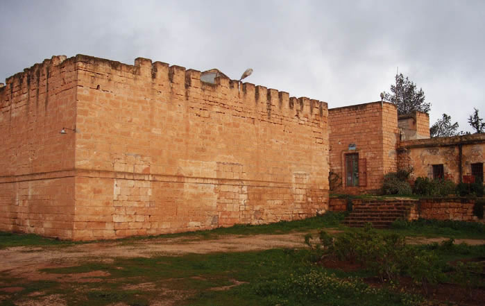 the fort of Qasr Libya, now a museum of mosaics