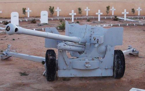 World War Two Cannon from Tobruk