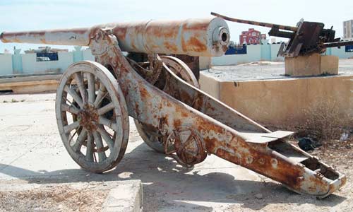 ww2 cannon from tobruk